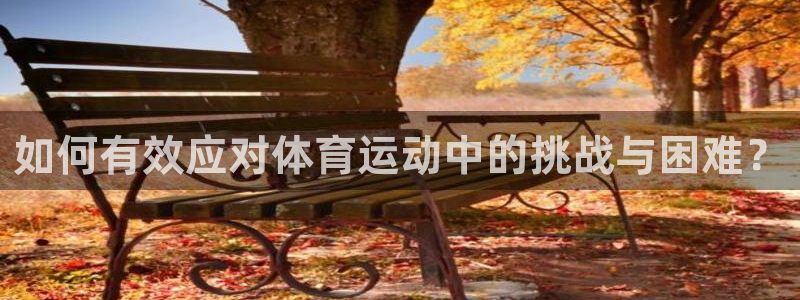 看球体育nba：如何有效应对体育运动中的挑战与困难？